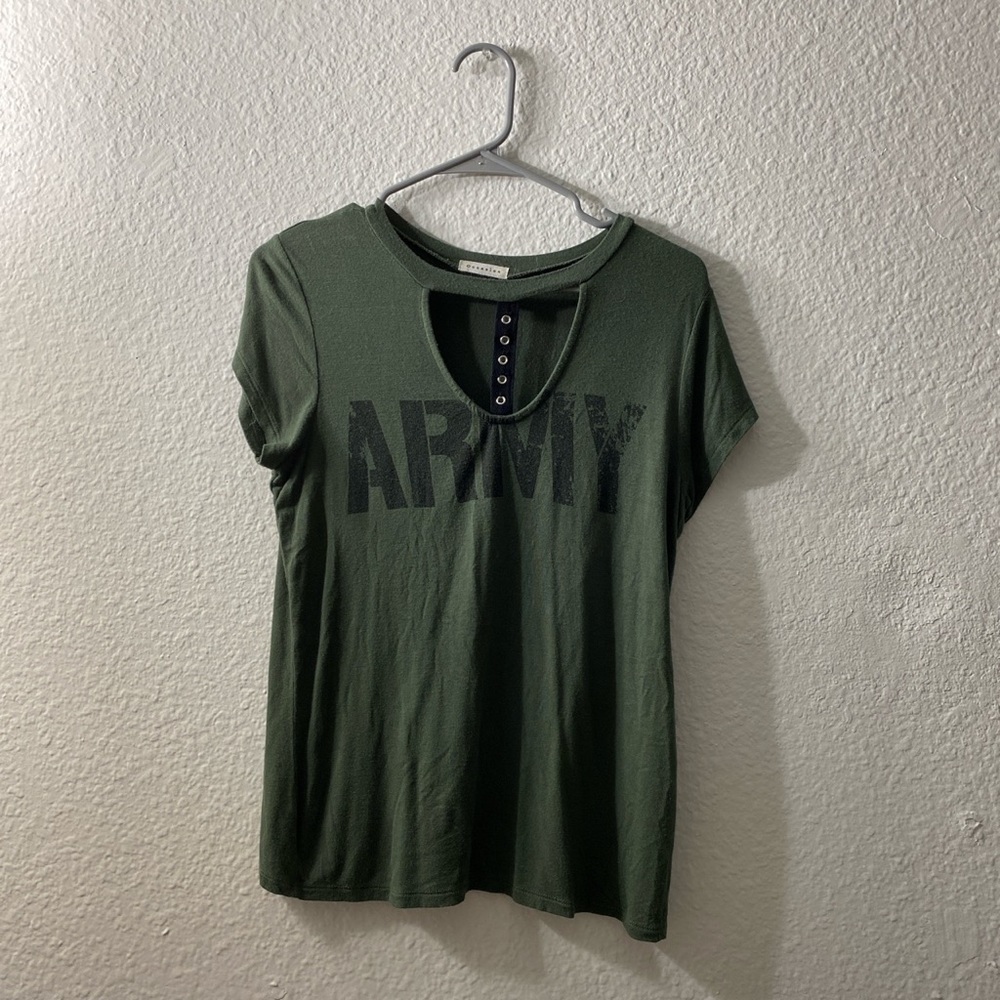 Olive Green Shirt